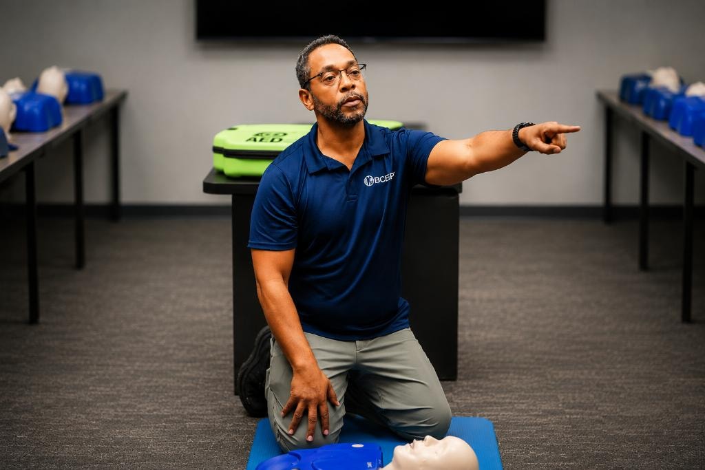 CPR and AED training